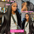 40 42 Inch Straight Human Hair Wigs 13x4 13x6 HD Lace Frontal Wigs For Women Glueless Bone Straight Lace Front Human Hair Wigs
