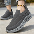 Desai Men's 2026 Slip-on Sneakers Knitted Sock Shoes Breathable Comfortable Sporty Footwear Hollow-out Sole Walking Shoes