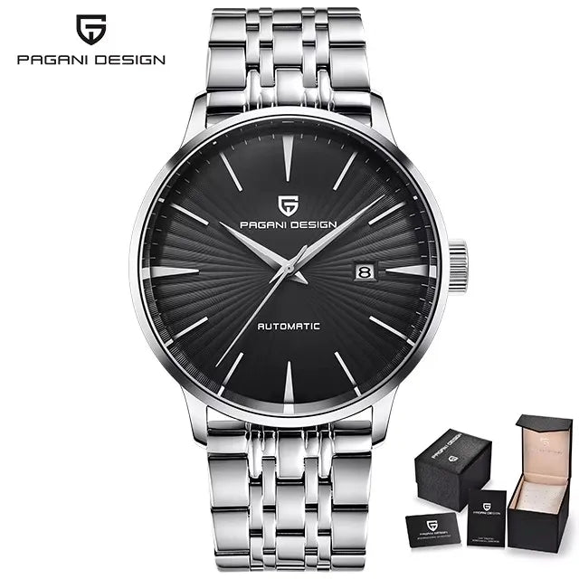 2026 New PAGANI DESIGN Men's Watches Fashion Sports Gold Watch For Men Automatic Mechanical Wristwatches Men Waterproof Leather