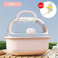 Transparent Handheld Hamster Cage Outdoor Large Space Golden Retriever Hare Special Use Hamster Cage Portable Hamster Home