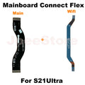 Motherboard Connect Flex For Samsung Galaxy S20 S21 S22 S23 S24 Plus Ultra LCD Display Wifi Signal Connect Mainboard Flex Cable