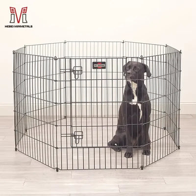 For Classic Folding Wire Mesh Puppy Enclosure Pen House | SAMAG