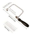 Professional Jeweler's Saw Tools Set U - Shaped Bow with Blades Mini Hand for Metal and Craft Cutting - Visuel 6 | SAMAG