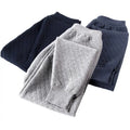 Long Johns Men's Cotton Pants Trousers Thick Quilted Warm-Keeping Pants Autumn and Winter  남자속옷   sous vêtements thermique homme