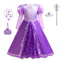 Rapunzel Dress for Princess  Tangled Cosplay Costume Halloween Cosplay Christmas Carnival Birthday Party Fancy