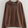 Brown Sweatshirts And Skirt Sets Ladies Elegant Officewear Skirt Suit With Lace 2 Pieces Hoodie Set With Skirt Women Autumn