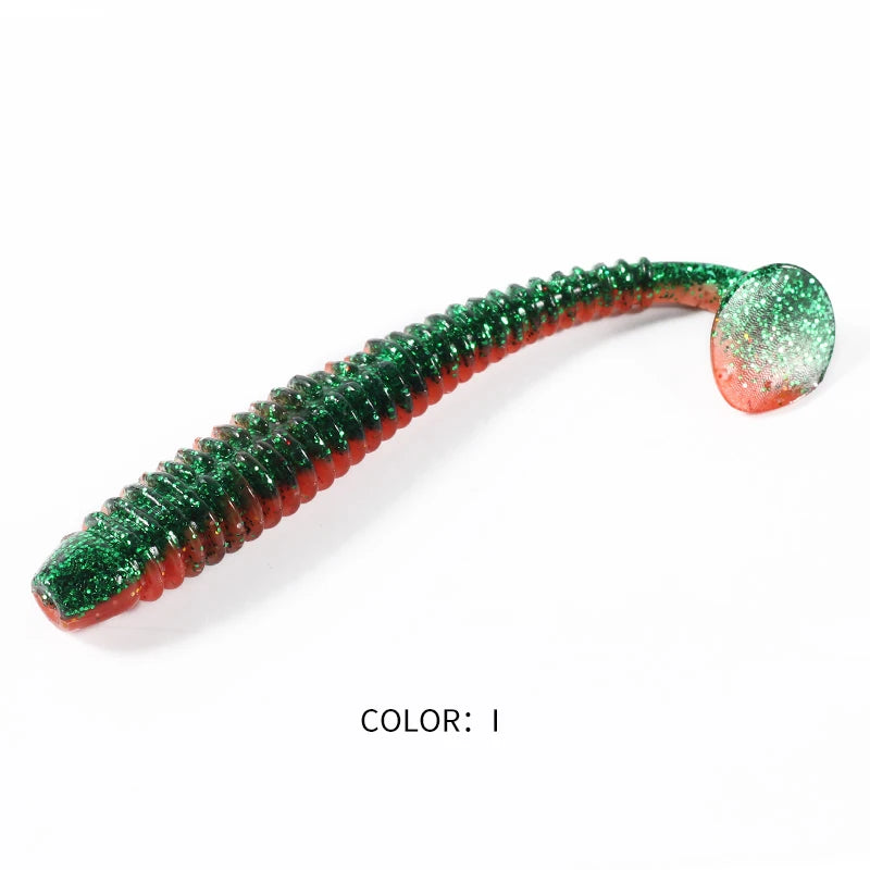 2023 Supercontinent Impact Ring Shad Fishing Lure Soft 20pcs 10pcs 6pcs Plastics Baits Swimbait Jigging Lure Artificial Baits