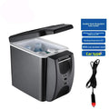 6l Portable Car Refrigerator, Small Mini Cooling Unit, Mini Refrigerator, Car Cooler Box, Bicycle Model Hot And Cold Box