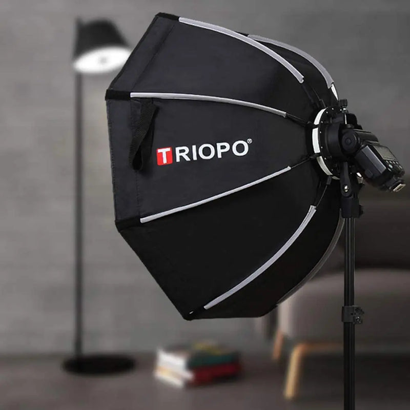 TRIOPO KX Softbox 55CM 65CM 90CM 120CM Foldable Octagon Umbrella Soft Box for Godox AD200Pro V1 V860III Yongnuo Speedlite  Light