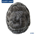 Dura Australia Men Toupee Breathable Lace With PU Male Hair Prosthesis Wig Breathable Men's Capillary Prosthesis System