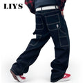 Liys Retro Black Fashion Work Jeans Men Casual | SAMAG