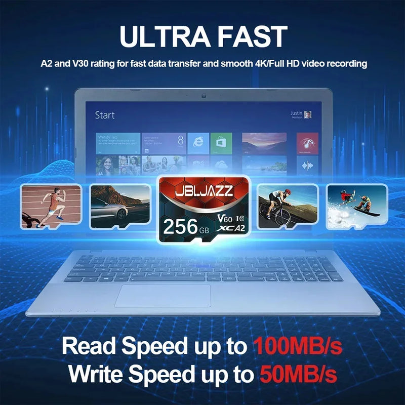 Original Memory Card 256GB 128GB 64GB 32GB micro TF sd card Class 10 UHS-1 flash card Memory Micro tf sd for Sony Samrtphone PC