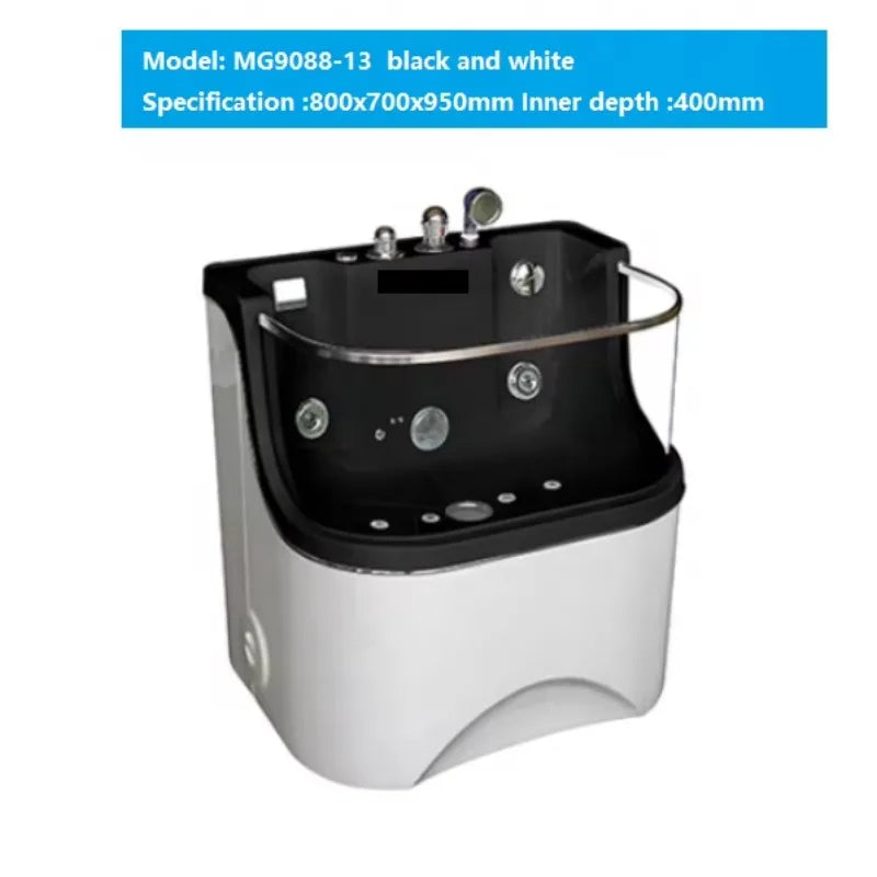 Dog Spa Bathtub with Ozone Pet Multifunctional Bathtub Adjustable Dog Surfing and Grooming Bathtub for Pet Spa