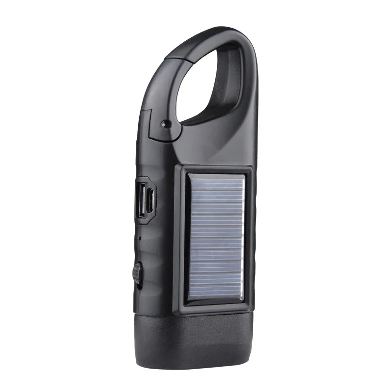 Multi Functional Solar Powered Hand Cranked Charging LED - View 10 | SAMAG