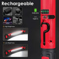 Super Bright Magnetic Work Light Built-in 5200mAh Rechargeable Battery Underhood Work Lamp Bar For Car Repair Outdoor lighting