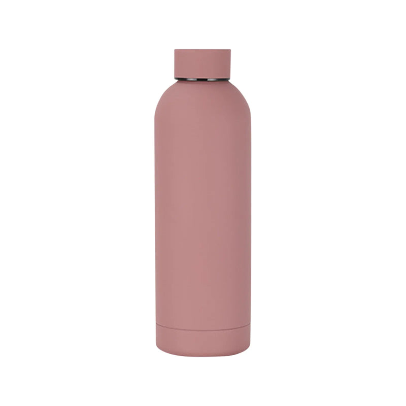 500ML Stainless Steel Small Mouth Thermos Sports Kettle Keep Cold Thermal Mug Portable Insulated Cup Gym Water Bottle