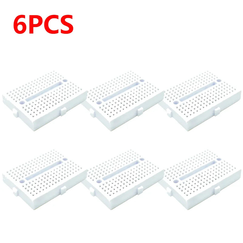 1-10PCS SYB-170 Mini Solderless Prototype Breadboard 170 Holes Breadboard Prototype Board 35x47mm for Small DIY Kits