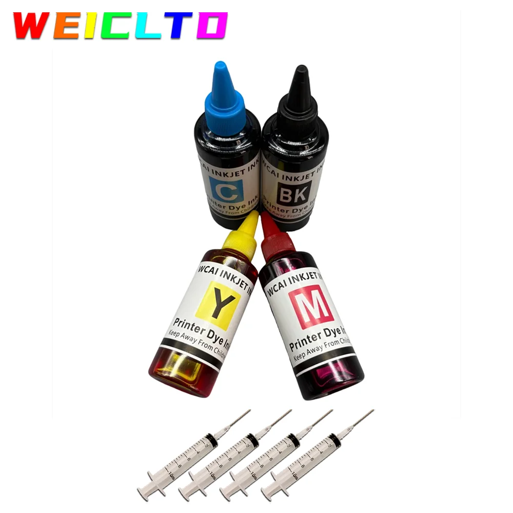 LC223 LC227 LC225 LC203 LC263 100ml Refill Dye Ink for Brother DCP-J4120 MFC-J4420 J4620 J4625 J5320 J5620 J5625 with syringe