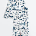 Extra Long Sleep Set Pajama, Casual Printed Fashion Pajama, Adult Comfortable Soft Pajama, Men's Winter Striped Sleepwear
