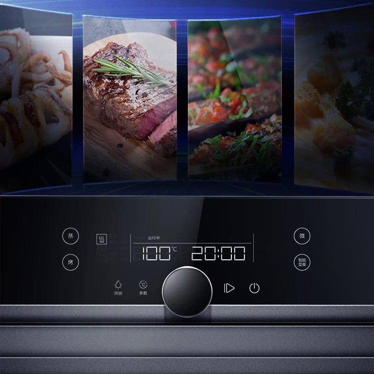 24" Combination Cabinet, Electrical Cabinet, Steam Oven, Large Built-in Oven and Microwave