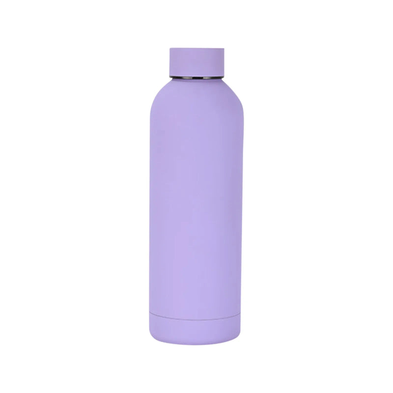 500ML Stainless Steel Small Mouth Thermos Sports Kettle Keep Cold Thermal Mug Portable Insulated Cup Gym Water Bottle
