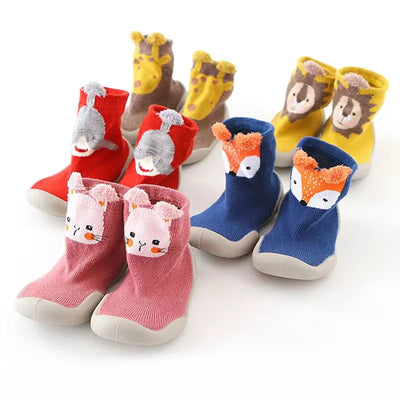 Baby Socks Shoes Kids Toddler First Walkers Animal | SAMAG