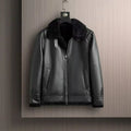 Men's Winter Suede Casual Pu Fur All-In-One Warm Jacket
