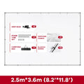 Detachable Diffuser Panel Portable Overhead Diffusion Butterfly Screen Scrim Frame Kit for Photography Studio Furniture Shooting
