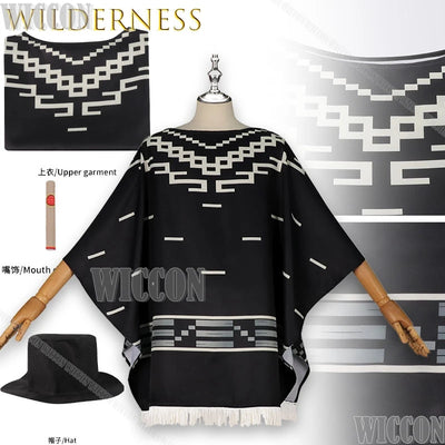 Movie Cosplay Clint Eastwood Poncho Cowboy Serape Aztec | SAMAG
