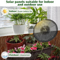 Solar Irrigation Equipment Greenhouse Irrigation Drip Irrigation Kit with 15M Hose for Potted Plants with Automatic Timer