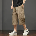 Cargo Shorts Men Working Cropped Pants Summer New Thin Casual Loose Sports Shorts Bermudas Fashion Casual Man Shorts