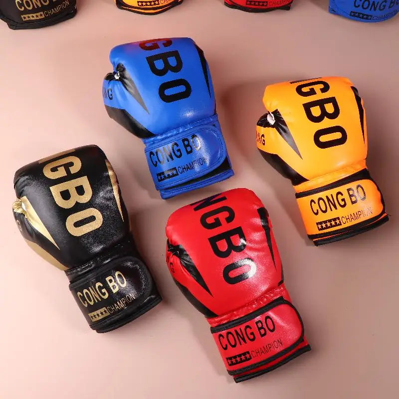 New【Kids 6oz Professional Boxing Training Sparring Gloves - View 2 | SAMAG