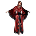 Women Robes Sleepwear Kimono Pajamas Pure Long Black Silk | SAMAG