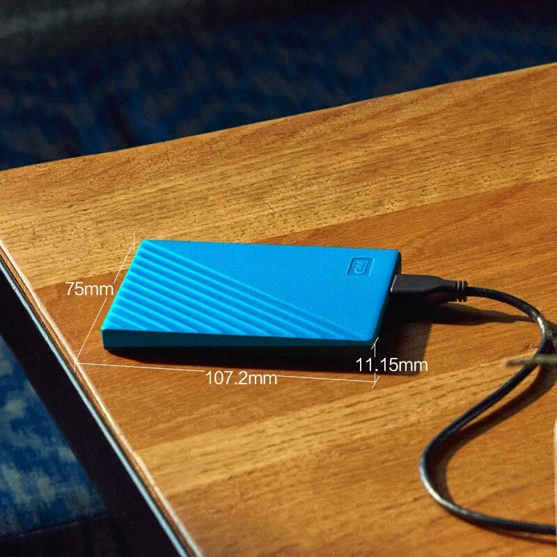 2026 WD My Passport Portable SSD Mobile Hard Disk Western Digital 1TB 2TB 4TB USB 3.0 External Storage Hard Drive For Laptop Mac