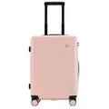 1-Piece Set of 16/20/ 24inch Lightweight Trolley Suitcase in Macaron Colors with Large Capacity, Universal Wheels, and Phone Holder, Suitable for Short Trips, Vacations, and Family Travel
