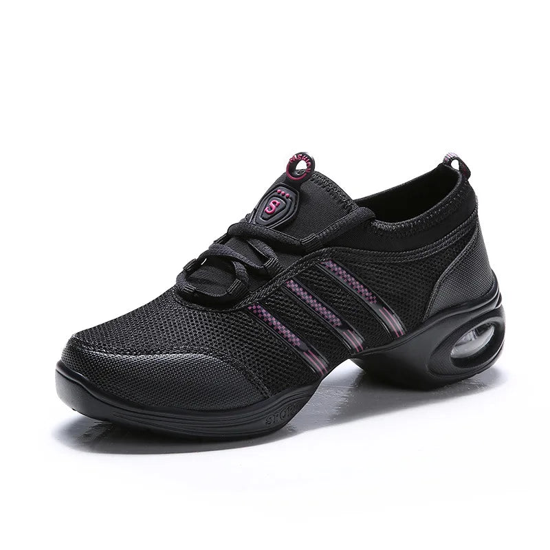 Large Size Women's Dance Shoes Soft Outsole Woman Breath Jazz Hip Hop Shoes Sports Sneakers Ladies Girl Modern Jazz Dancing 2026