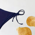 Swimwear Thong Bikini Set Sexy New Navy Blue Swimsuits | SAMAG