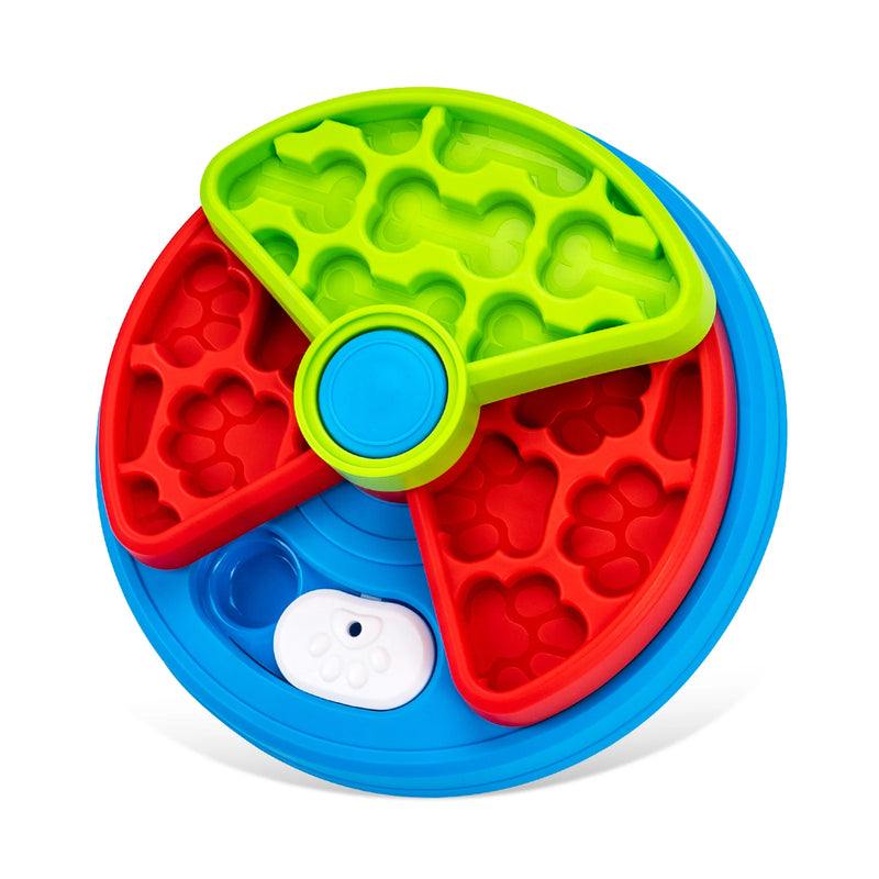 Dogs Toys slow feeder Interactive Increase Puppy IQ Slowly Eating NonSlip Bowl Food Dispenser Pet Puzzle Cat Dogs Training Game