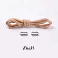 NEW Elastic Shoe Laces Sneakers Shoelace No Tie Shoelaces Metal Lock Lazy Laces for Kids and Adult One Size Fits All Shoe