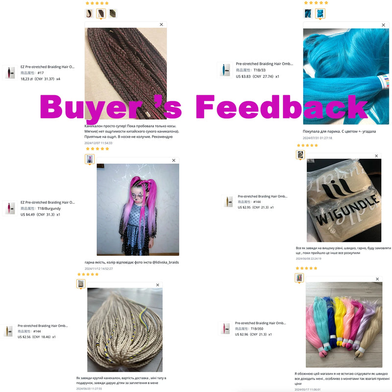 Kanekalon 26inch Hot Water Set Pre Stretched Jumbo Braiding Hair Box Twist Braids Synthetic Hair Extensions For Women Soft Yaki