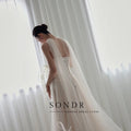 Sondr Customized Shiny Tulle Korean Evening Dresses - View 4 | SAMAG