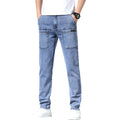 6 Pocket Design Men's Denim Jeans Skinny Full Length | SAMAG