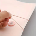 A4 Display Paper File Folder 40/60/100 Pockets Document Organizer with Snap Closure Office School Stationery