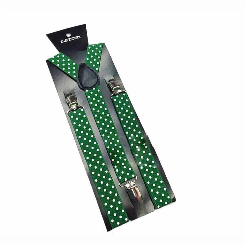 Mens Adjustable Belt Pants Holder Wear Elastic 3 Clips Y - Back Suspenders Braces school Fashion MW21 - Visuel 8 | SAMAG