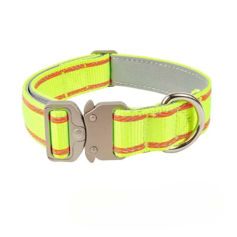 Adjustable Anti‑Escape Pet Collar with Buckle for Outdoor Walking Dog Leash Dog Rope for Dogs and Cats Neck Ring