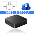 2026 Mini PC Intel i9 10980HK i3 6100U Small Pocket Computer Windows 11 16GB RAM 1TB SSD WiFi6 BT5.2 Gaming Desktop PC Portable