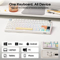 EPOMAKER TH80 V2 PRO 75% ANSI US QWERTY Layout Hot-Swap Gasket Tri-mode Wireless Mechanical Gaming Keyboard with RGB Backlight