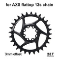 8 Bolt Direct Mount Chainring Narrow Wide Star For Sram Force Red Rival Axs 12-speed Chainring 28t 30t 32t 34t 36 38 40 Tooth