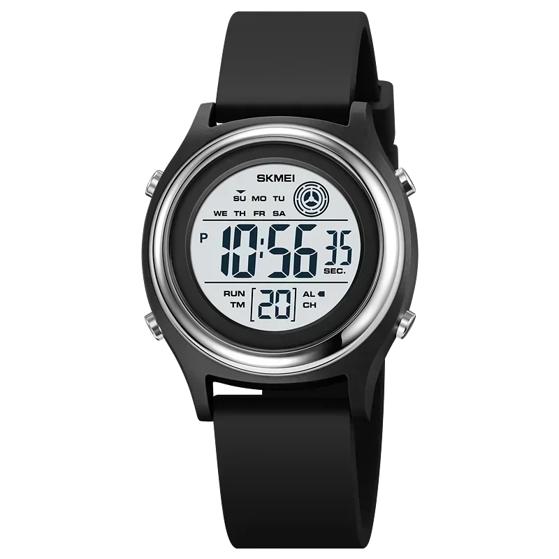 SKMEI 2094 Luxury Stopwatch Lady Waterproof Womens Digital Wristwatches Shockproof Countdown Watches for Women Montre Femme 1721
