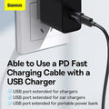Baseus USB 3.1 OTG Adapter USB Type C to USB Female Converter For Macbook Pro Air Samsung S22 Xiaomi USB-C USBC OTG Connector